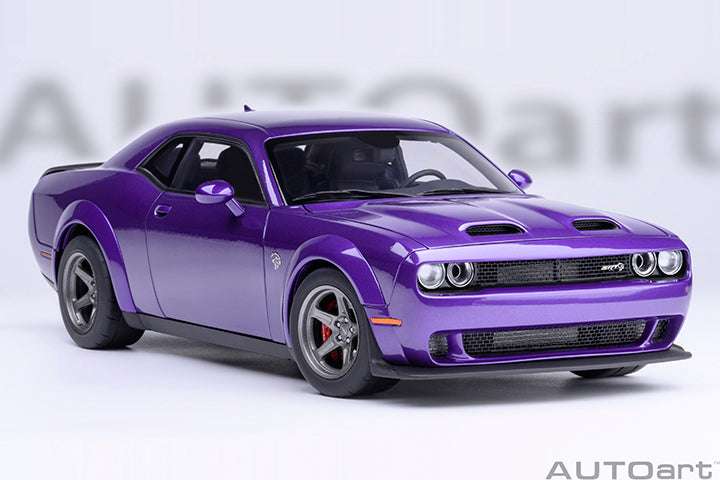 AUTOart 2023 Dodge Challenger SRT Super Stock Plum Crazy (Purple) 1:18 Cartsfy Inc.