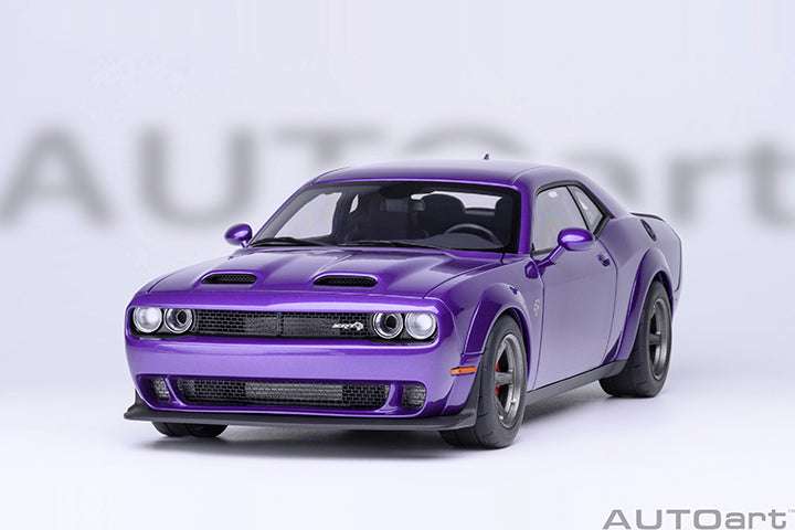 AUTOart 2023 Dodge Challenger SRT Super Stock Plum Crazy (Purple) 1:18 Cartsfy Inc.