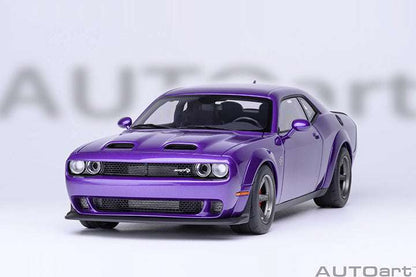 AUTOart 2023 Dodge Challenger SRT Super Stock Plum Crazy (Purple) 1:18 Cartsfy Inc.