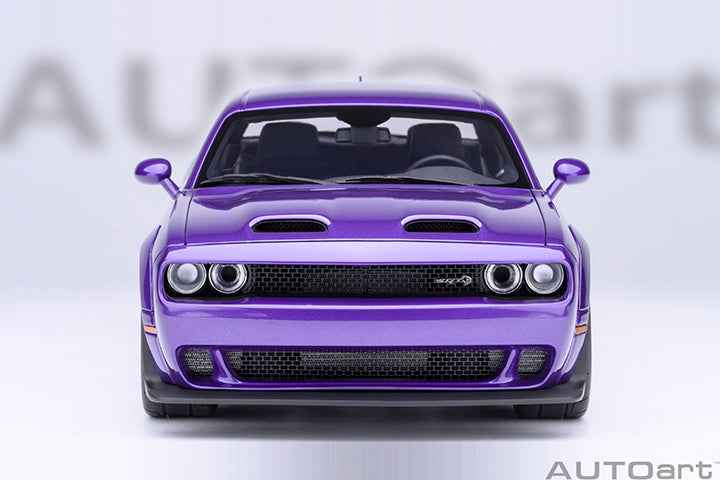 AUTOart 2023 Dodge Challenger SRT Super Stock Plum Crazy (Purple) 1:18 Cartsfy Inc.