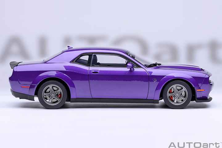 AUTOart 2023 Dodge Challenger SRT Super Stock Plum Crazy (Purple) 1:18 Cartsfy Inc.