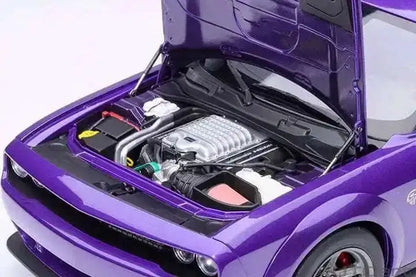 AUTOart 2023 Dodge Challenger SRT Super Stock Plum Crazy (Purple) 1:18 Cartsfy Inc.