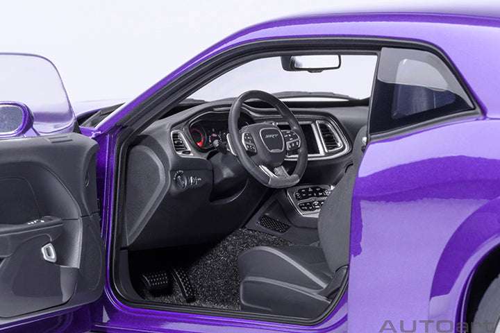 AUTOart 2023 Dodge Challenger SRT Super Stock Plum Crazy (Purple) 1:18 Cartsfy Inc.