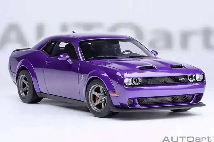 AUTOart 2023 Dodge Challenger SRT Super Stock Plum Crazy (Purple) 1:18 Cartsfy Inc.