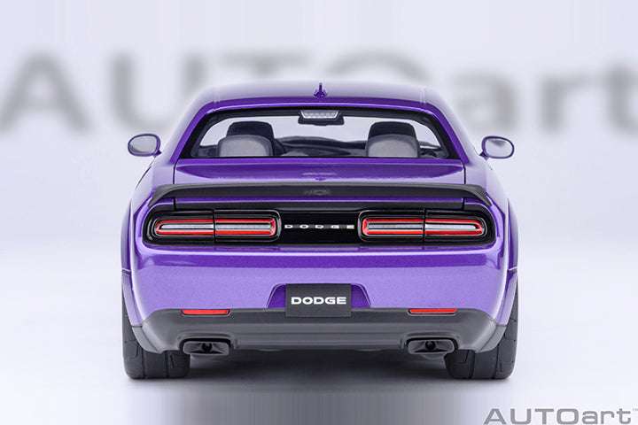 AUTOart 2023 Dodge Challenger SRT Super Stock Plum Crazy (Purple) 1:18 Cartsfy Inc.