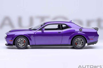 AUTOart 2023 Dodge Challenger SRT Super Stock Plum Crazy (Purple) 1:18 Cartsfy Inc.