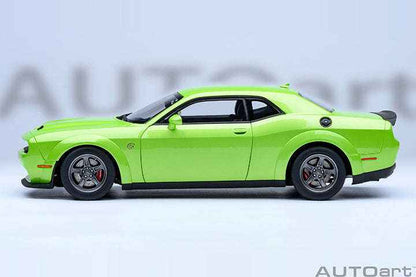 AUTOart 2023 Dodge Challenger SRT Super Stock Sublime Green 1:18 STM Diecast Default Title Default Title-