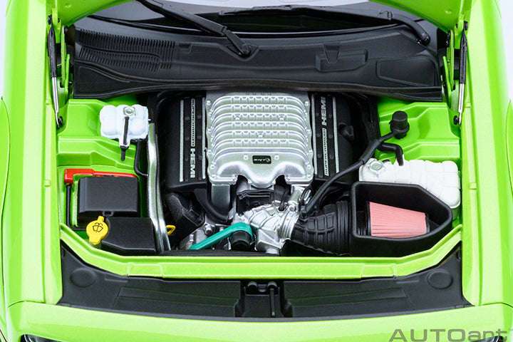 AUTOart 2023 Dodge Challenger SRT Super Stock Sublime Green 1:18 STM Diecast Default Title Default Title-
