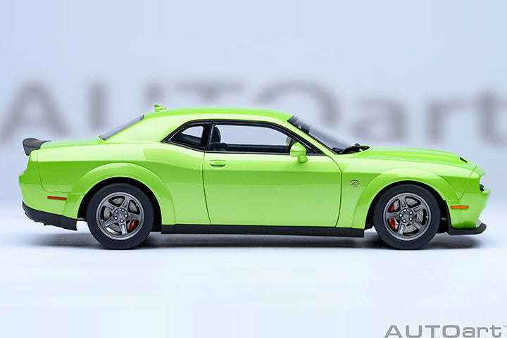 AUTOart 2023 Dodge Challenger SRT Super Stock Sublime Green 1:18 STM Diecast Default Title Default Title-