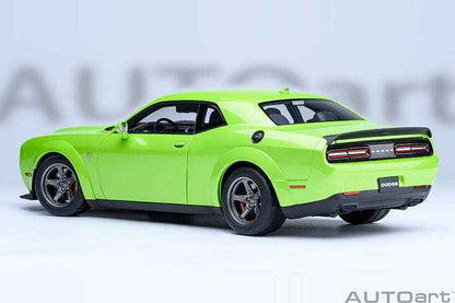 AUTOart 2023 Dodge Challenger SRT Super Stock Sublime Green 1:18 STM Diecast Default Title Default Title-