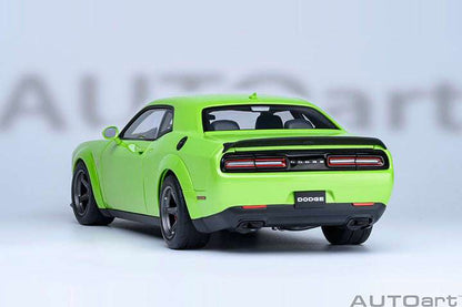 AUTOart 2023 Dodge Challenger SRT Super Stock Sublime Green 1:18 STM Diecast Default Title Default Title-