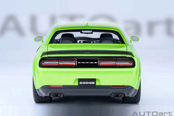 AUTOart 2023 Dodge Challenger SRT Super Stock Sublime Green 1:18 STM Diecast Default Title Default Title-