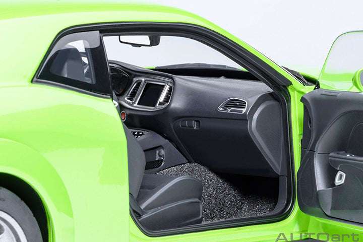 AUTOart 2023 Dodge Challenger SRT Super Stock Sublime Green 1:18 STM Diecast Default Title Default Title-