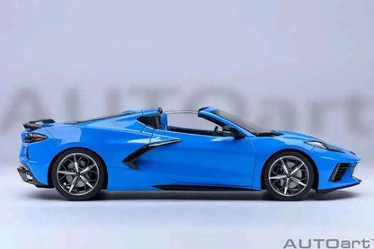 AUTOart Chevy Corvette C8 Z51 Rapid Blue 1:18 STM Diecast Default Title Default Title-