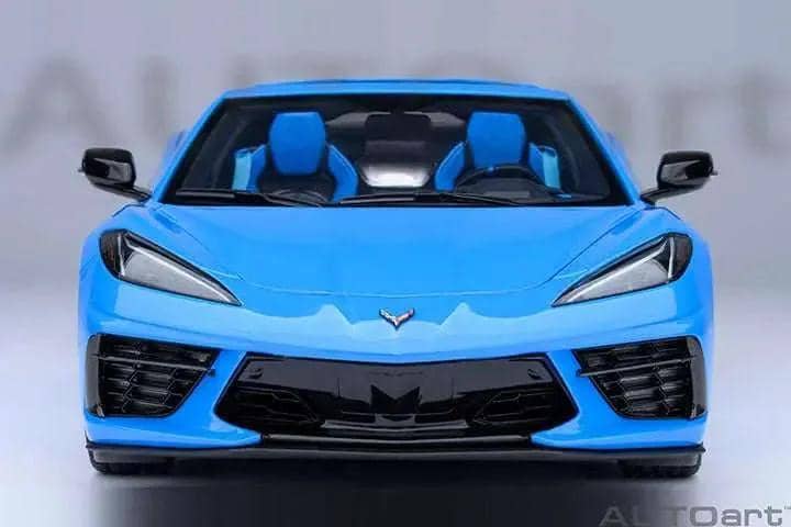 AUTOart Chevy Corvette C8 Z51 Rapid Blue 1:18 STM Diecast Default Title Default Title-