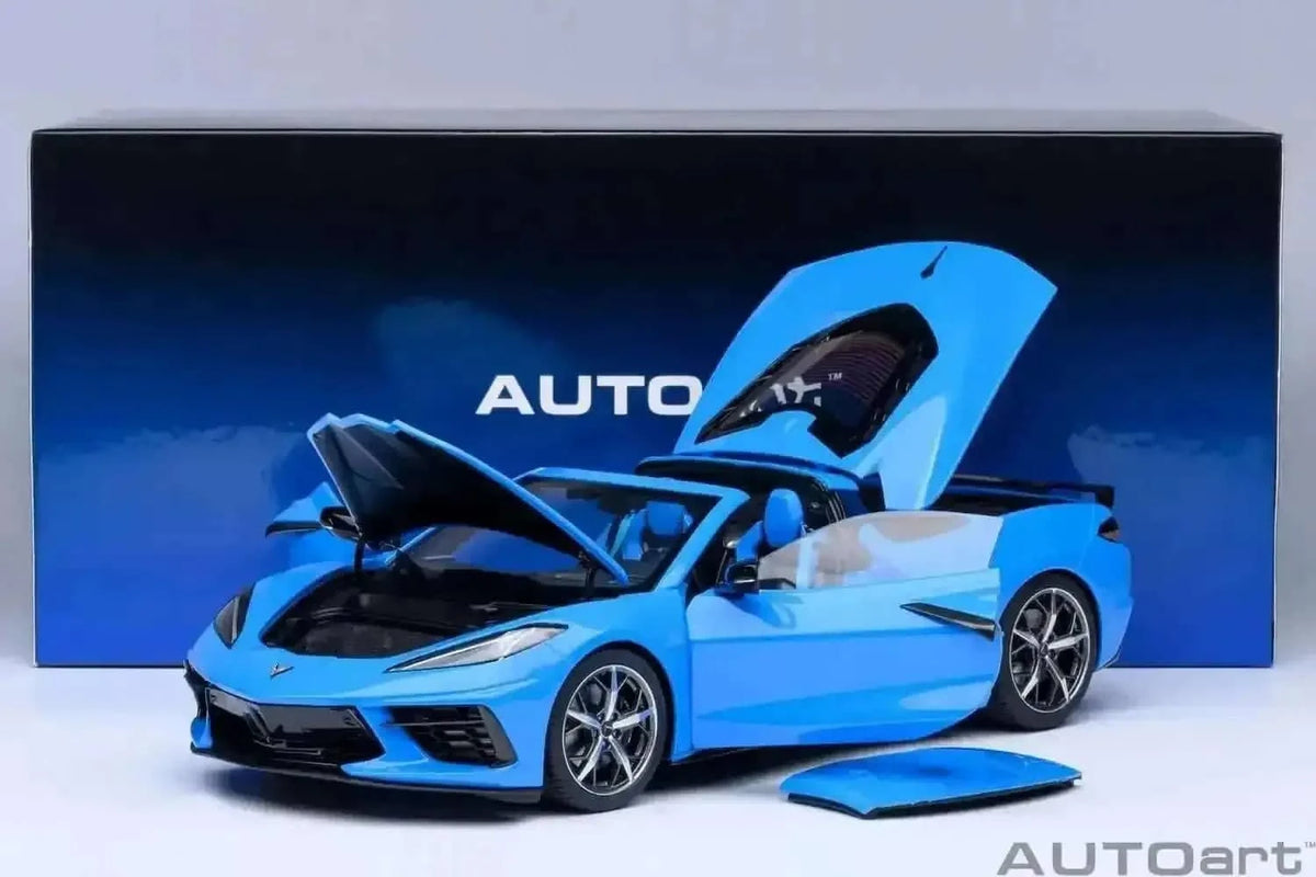 AUTOart Chevy Corvette C8 Z51 Rapid Blue 1:18 Cartsfy Inc.
