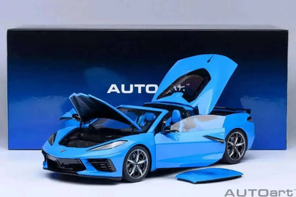AUTOart Chevy Corvette C8 Z51 Rapid Blue 1:18 Cartsfy Inc.