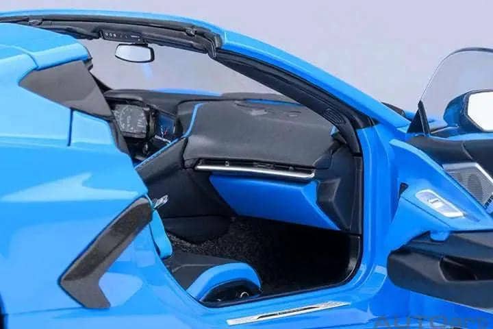 AUTOart Chevy Corvette C8 Z51 Rapid Blue 1:18 STM Diecast Default Title Default Title-