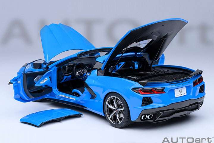 AUTOart Chevy Corvette C8 Z51 Rapid Blue 1:18 Cartsfy Inc.