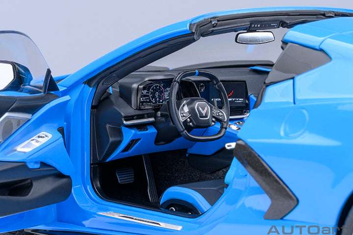 AUTOart Chevy Corvette C8 Z51 Rapid Blue 1:18 Cartsfy Inc.