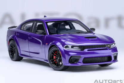 AUTOart Dodge Charger R/T Scat Pack Widebody Plum Crazy Purple 1:18 Cartsfy Inc.