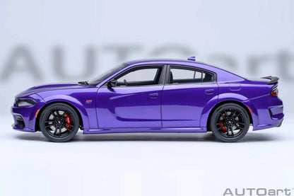 AUTOart Dodge Charger R/T Scat Pack Widebody Plum Crazy Purple 1:18 Cartsfy Inc.