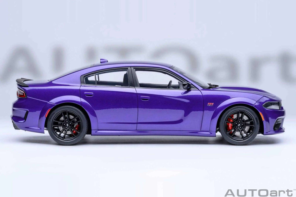 AUTOart Dodge Charger R/T Scat Pack Widebody Plum Crazy Purple 1:18 Cartsfy Inc.