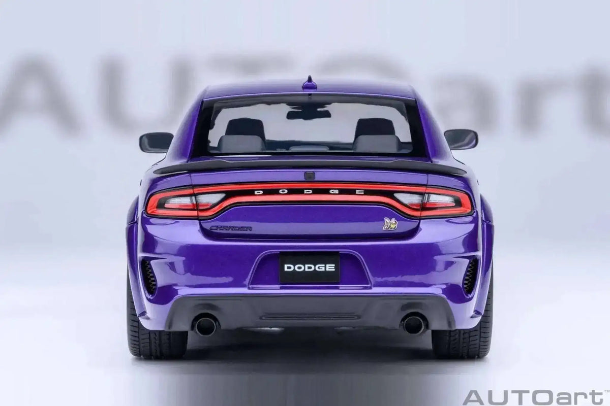AUTOart Dodge Charger R/T Scat Pack Widebody Plum Crazy Purple 1:18 Cartsfy Inc.