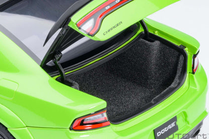 AUTOart Dodge Charger R/T Scat Pack Widebody Sublime Green 1:18 STM Diecast Default Title Default Title-