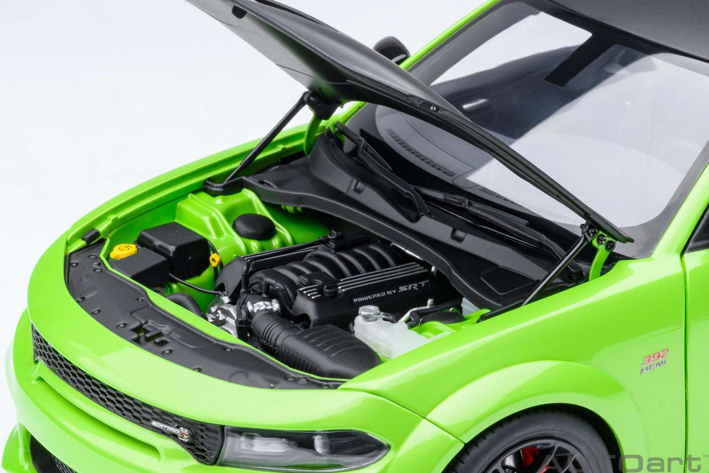 AUTOart Dodge Charger R/T Scat Pack Widebody Sublime Green 1:18 STM Diecast Default Title Default Title-
