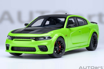 AUTOart Dodge Charger R/T Scat Pack Widebody Sublime Green 1:18 STM Diecast Default Title Default Title-