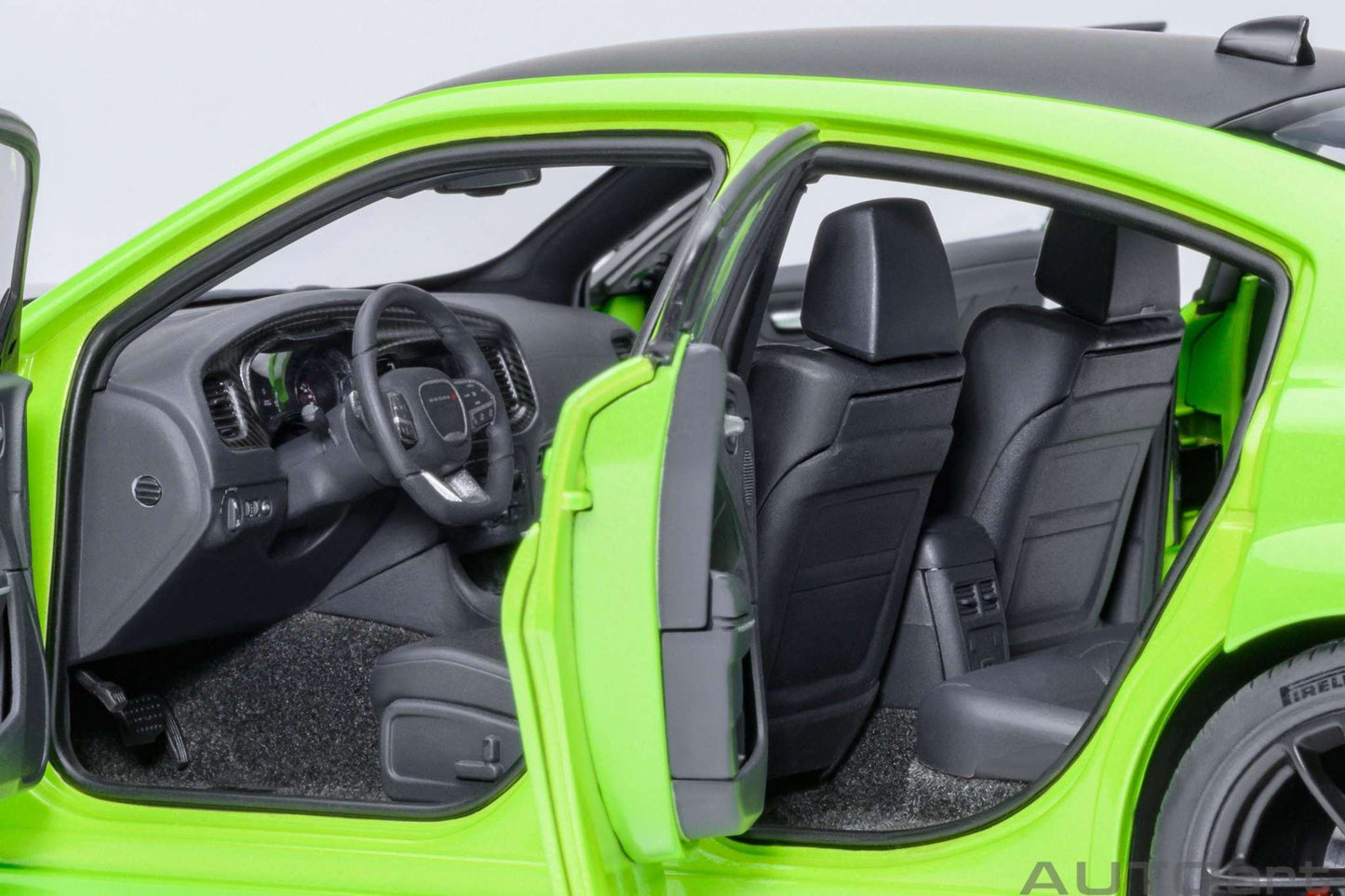 AUTOart Dodge Charger R/T Scat Pack Widebody Sublime Green 1:18 STM Diecast Default Title Default Title-