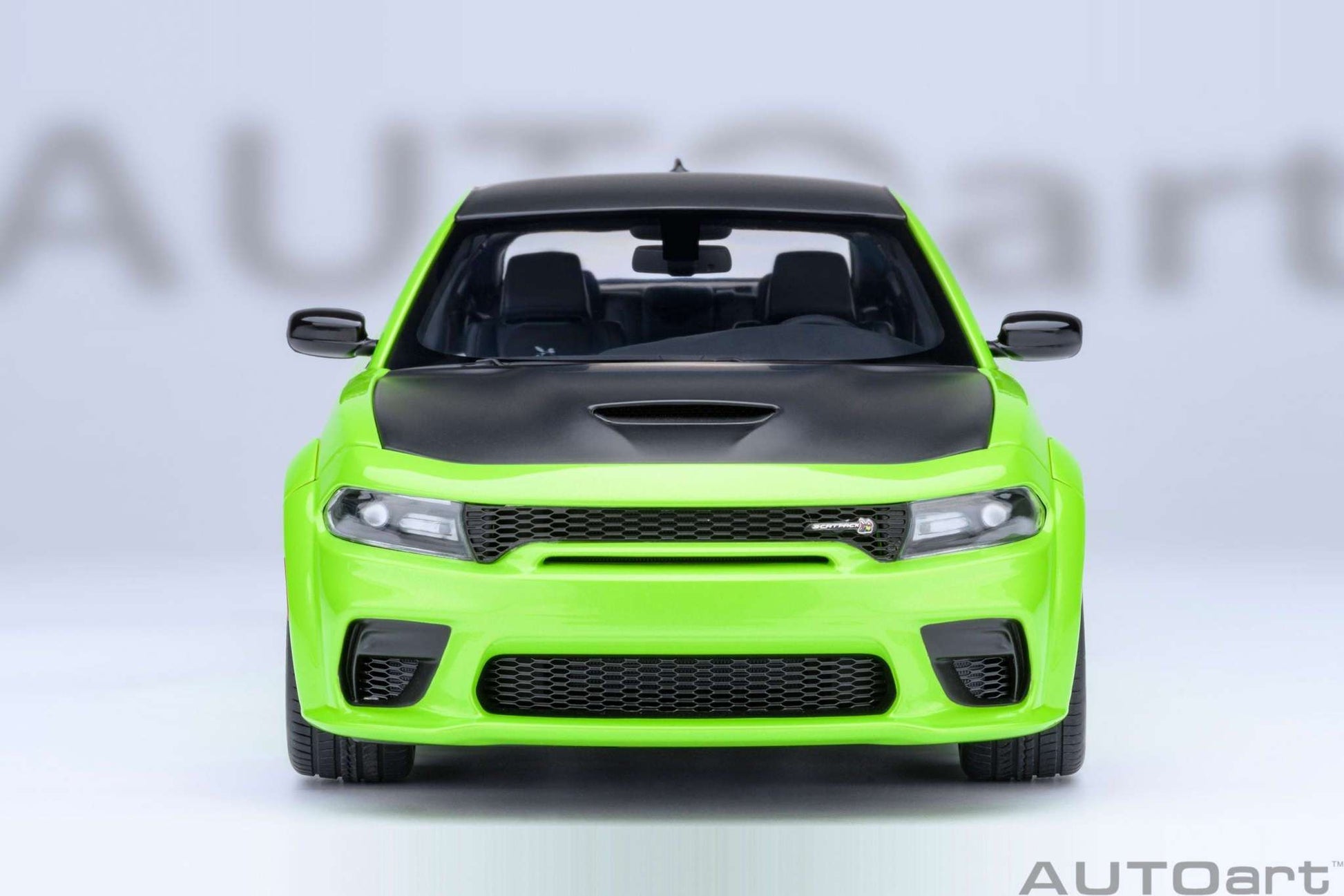 AUTOart Dodge Charger R/T Scat Pack Widebody Sublime Green 1:18 STM Diecast Default Title Default Title-