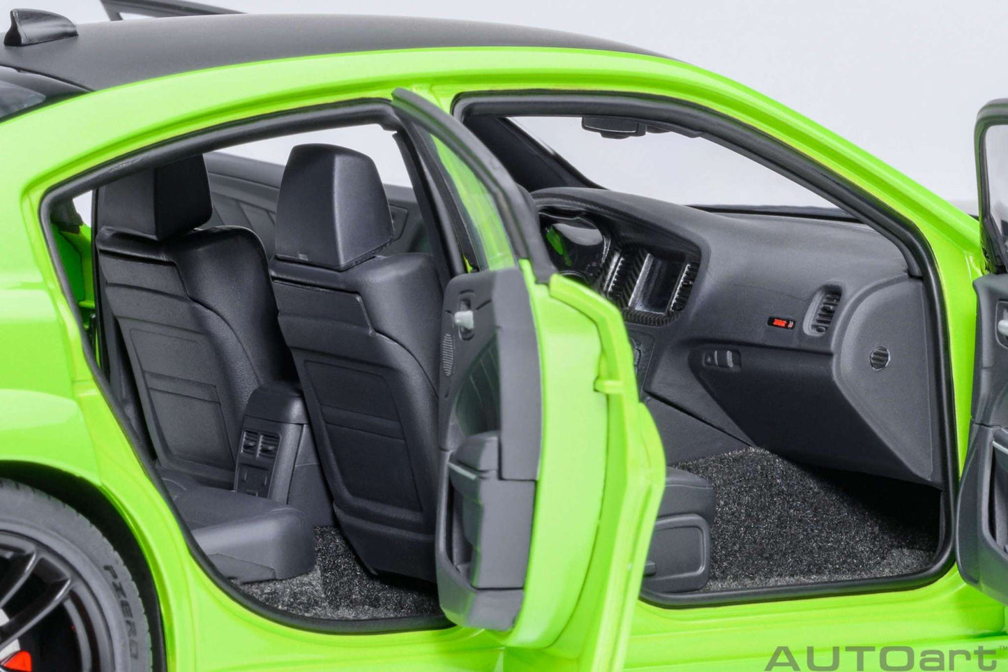 AUTOart Dodge Charger R/T Scat Pack Widebody Sublime Green 1:18 STM Diecast Default Title Default Title-