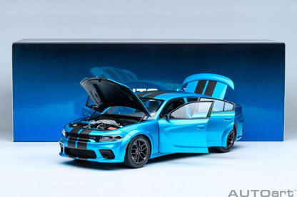 AUTOart Dodge Charger SRT Hellcat Redeye Jailbreak F5 Blue 1:18 STM Diecast Default Title Default Title-