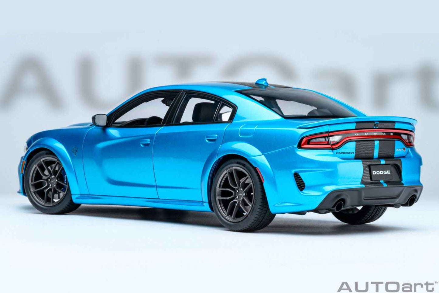 AUTOart Dodge Charger SRT Hellcat Redeye Jailbreak F5 Blue 1:18 STM Diecast Default Title Default Title-