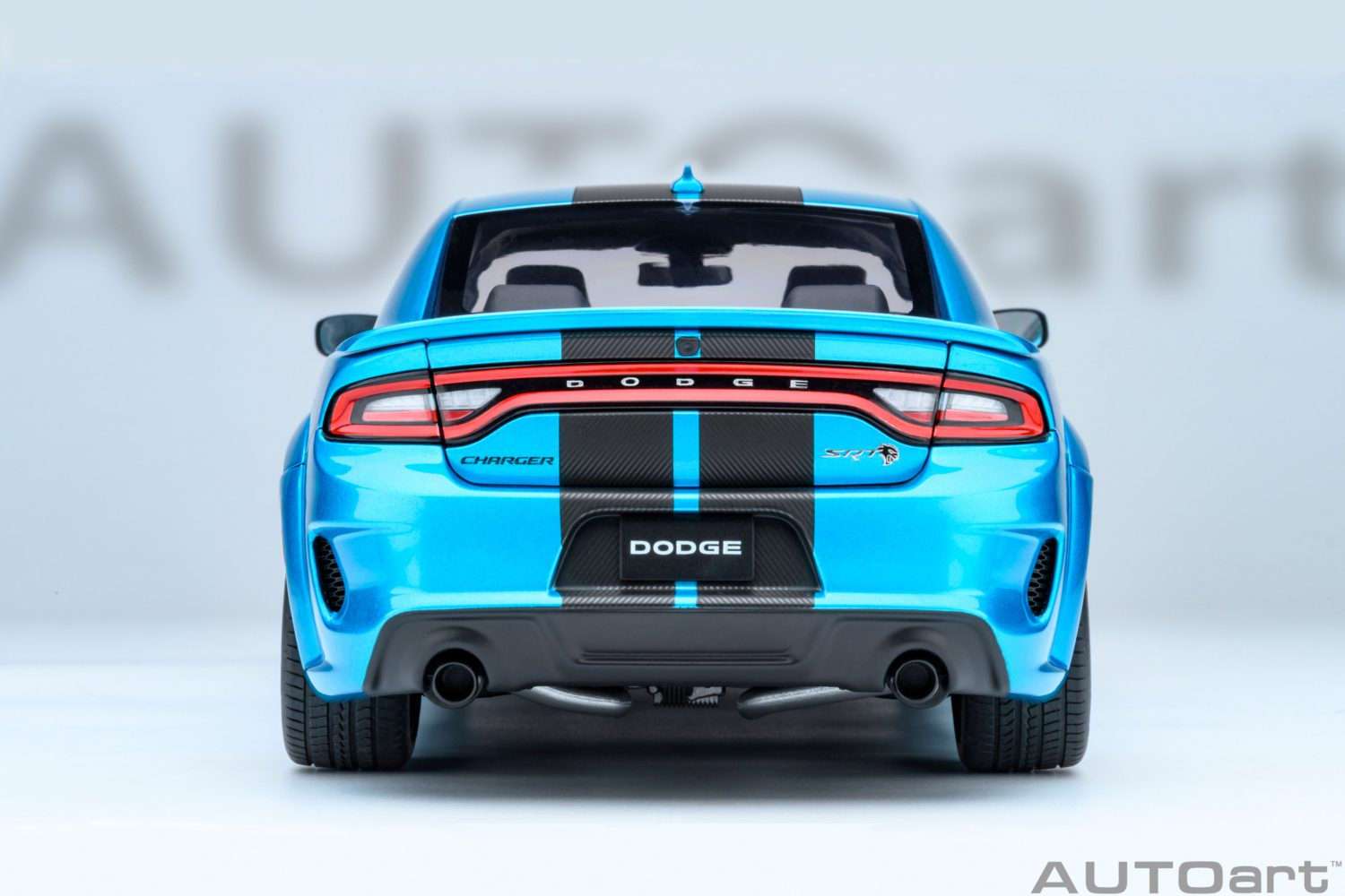 AUTOart Dodge Charger SRT Hellcat Redeye Jailbreak F5 Blue 1:18 STM Diecast Default Title Default Title-