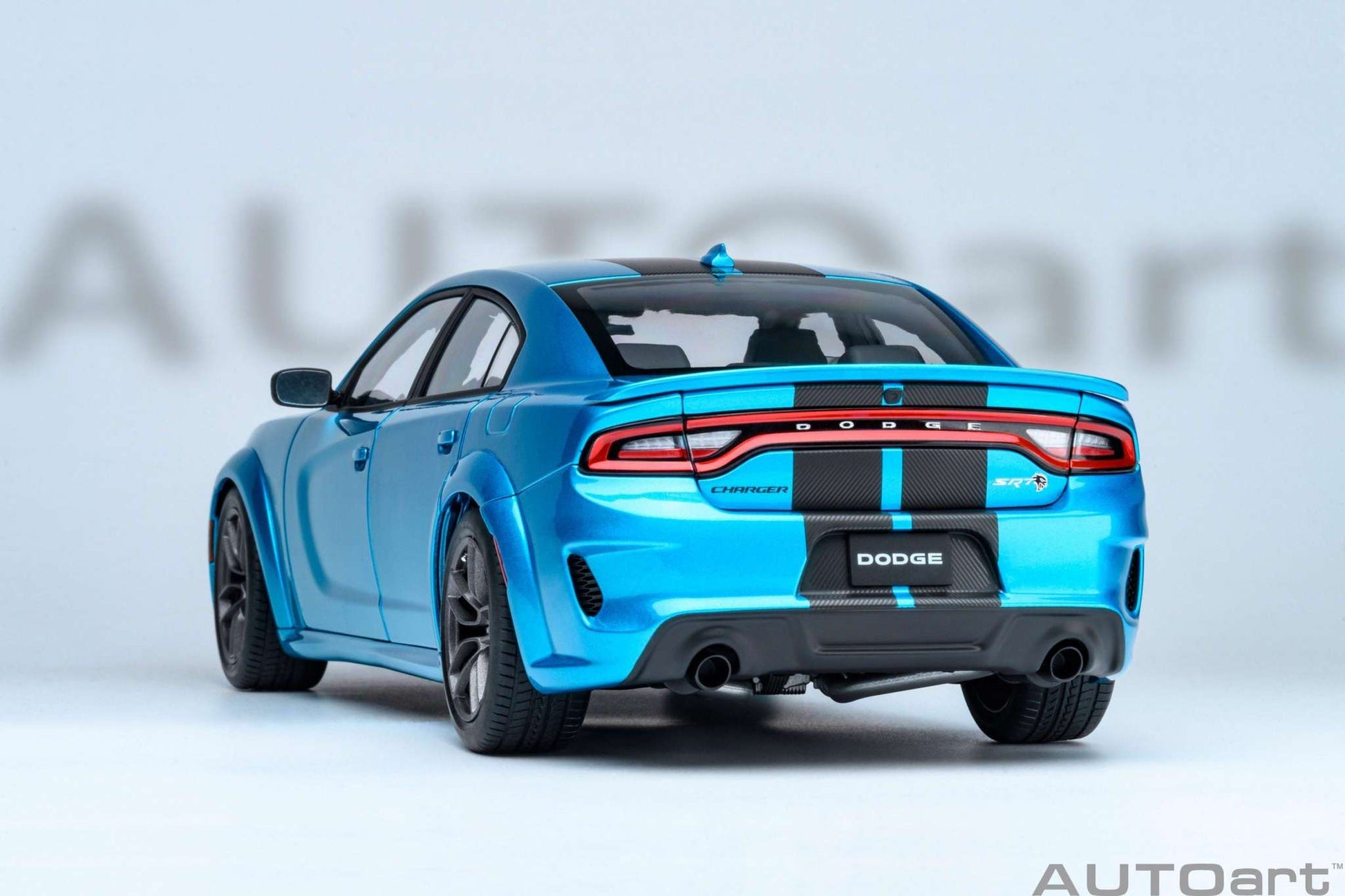 AUTOart Dodge Charger SRT Hellcat Redeye Jailbreak F5 Blue 1:18 STM Diecast Default Title Default Title-