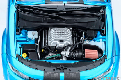 AUTOart Dodge Charger SRT Hellcat Redeye Jailbreak F5 Blue 1:18 STM Diecast Default Title Default Title-