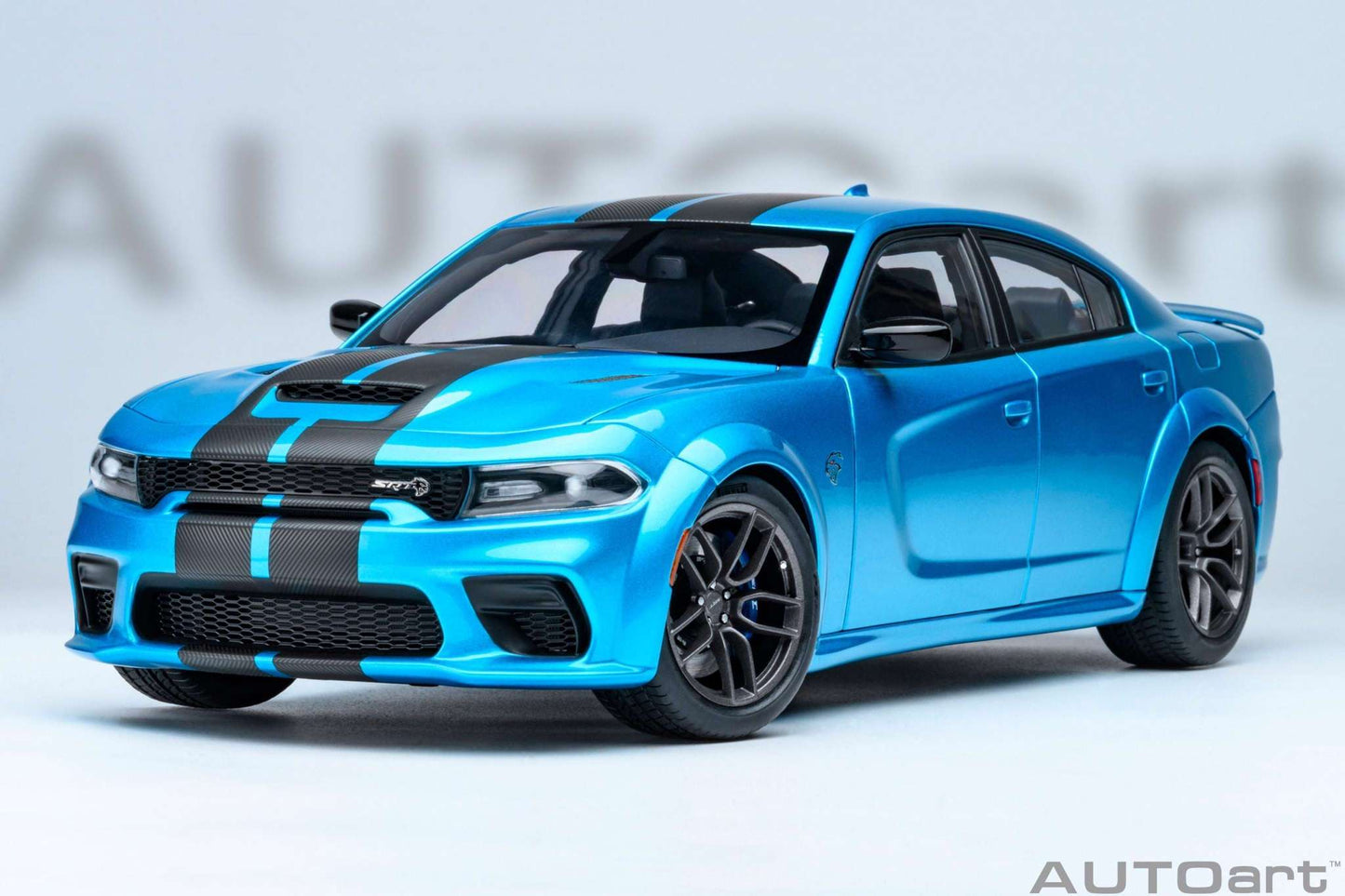 AUTOart Dodge Charger SRT Hellcat Redeye Jailbreak F5 Blue 1:18 STM Diecast Default Title Default Title-