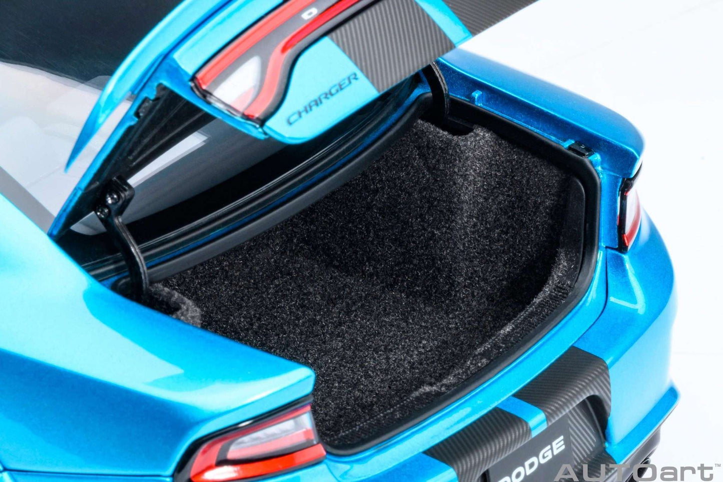 AUTOart Dodge Charger SRT Hellcat Redeye Jailbreak F5 Blue 1:18 STM Diecast Default Title Default Title-