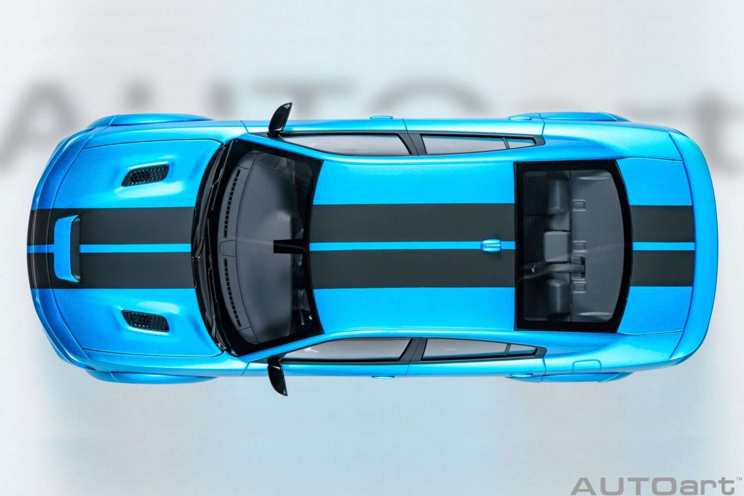AUTOart Dodge Charger SRT Hellcat Redeye Jailbreak F5 Blue 1:18 STM Diecast Default Title Default Title-