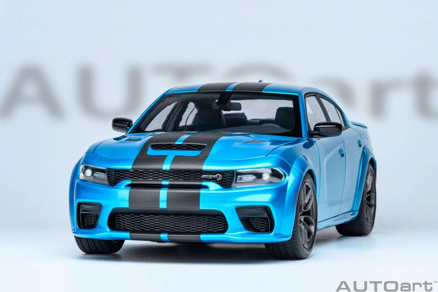 AUTOart Dodge Charger SRT Hellcat Redeye Jailbreak F5 Blue 1:18 STM Diecast Default Title Default Title-