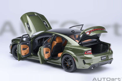 AUTOart Dodge Charger SRT Hellcat Redeye Jailbreak F8 Green 1:18 STM Diecast Default Title Default Title-