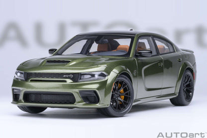 AUTOart Dodge Charger SRT Hellcat Redeye Jailbreak F8 Green 1:18 STM Diecast Default Title Default Title-