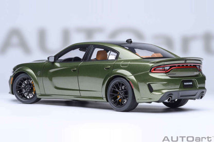 AUTOart Dodge Charger SRT Hellcat Redeye Jailbreak F8 Green 1:18 STM Diecast Default Title Default Title-
