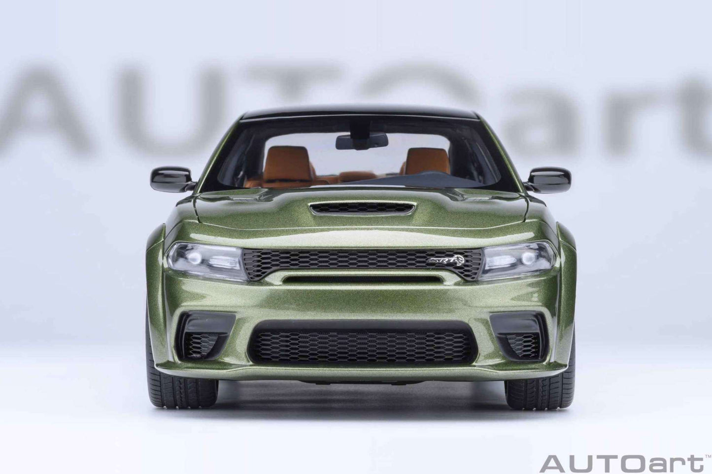 AUTOart Dodge Charger SRT Hellcat Redeye Jailbreak F8 Green 1:18 STM Diecast Default Title Default Title-