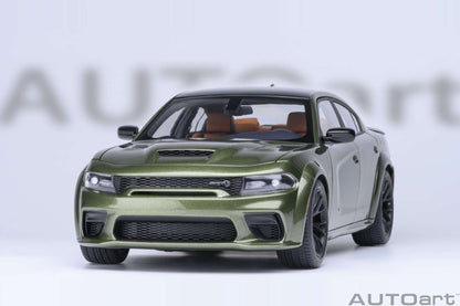 AUTOart Dodge Charger SRT Hellcat Redeye Jailbreak F8 Green 1:18 STM Diecast Default Title Default Title-