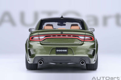 AUTOart Dodge Charger SRT Hellcat Redeye Jailbreak F8 Green 1:18 STM Diecast Default Title Default Title-