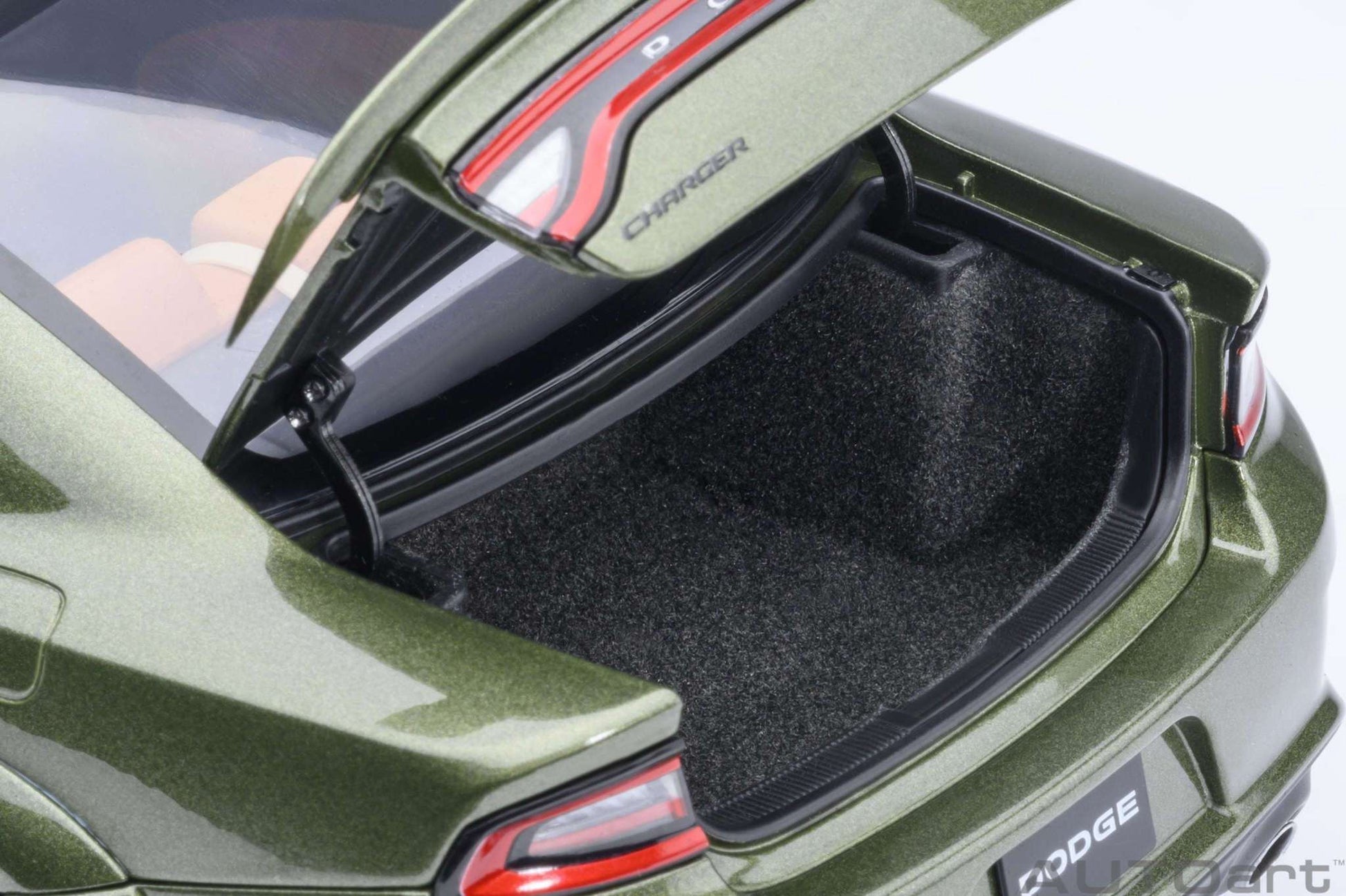 AUTOart Dodge Charger SRT Hellcat Redeye Jailbreak F8 Green 1:18 STM Diecast Default Title Default Title-